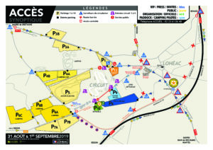 RX LOHEAC 2019 - Plans d'accès