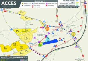 RX LOHEAC 2019 - Plan d'accès