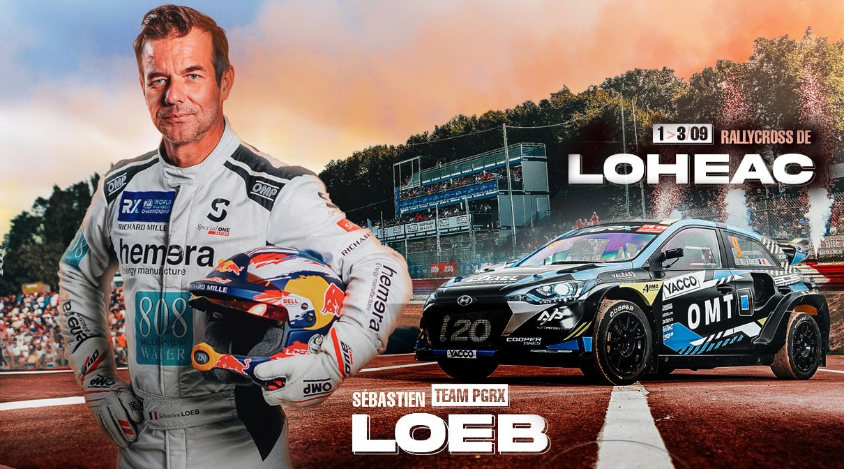 SÉBASTIEN LOEB FAIT SON RETOUR À LOHÉAC ! - Rallycross de Lohéac