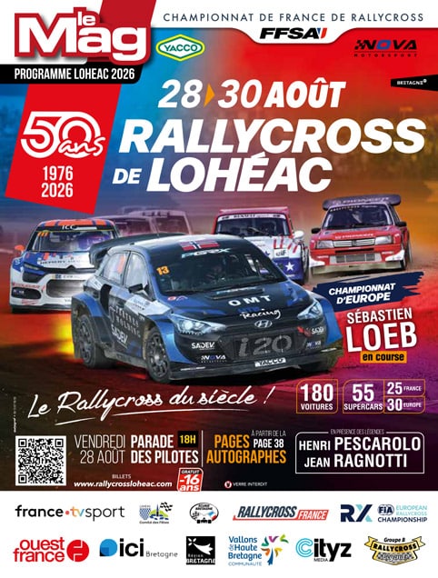 RALLYCROSS de Lohéac Championnat d'Europe 2026